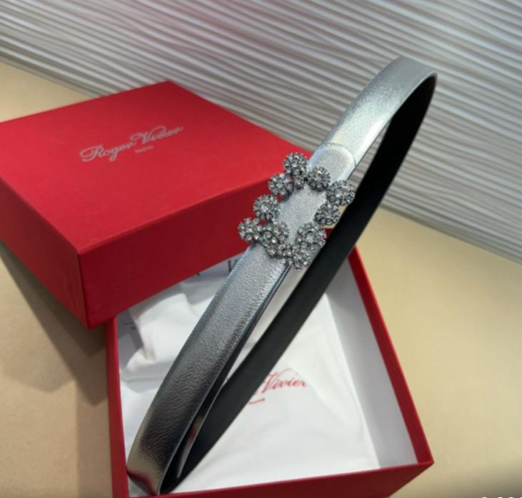 Roger Women’s Belt in gold & silver, made with metal - Meya Luxury Brand Dubai