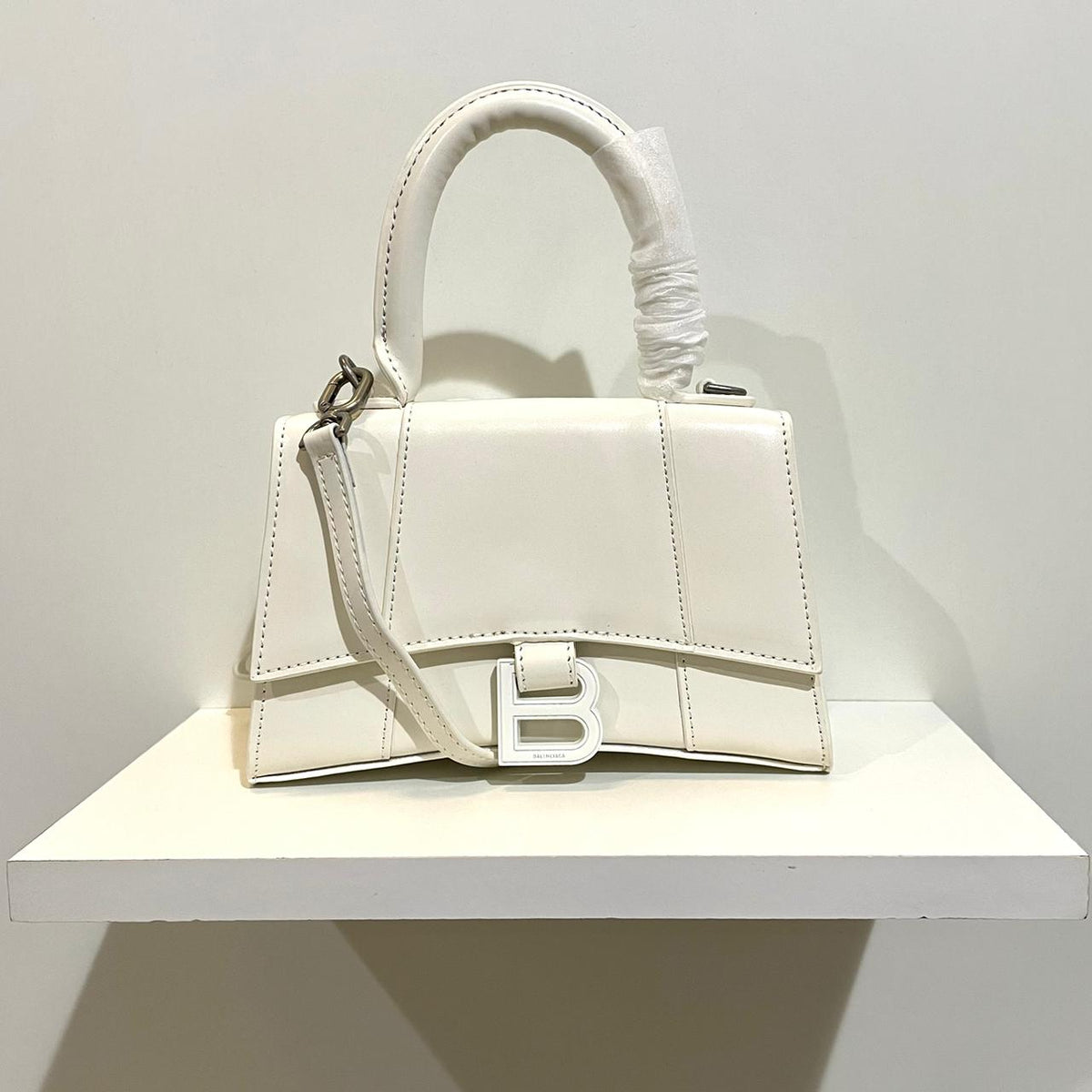 Balenciaga Hourglass top-handle tote bag - Meya Luxury Brand