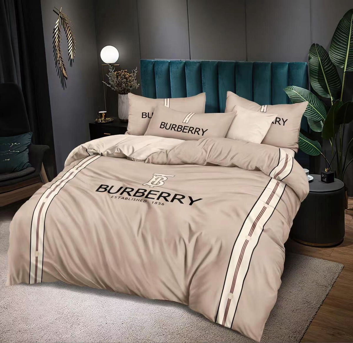Burberry Bed Sheet Set in Dubai