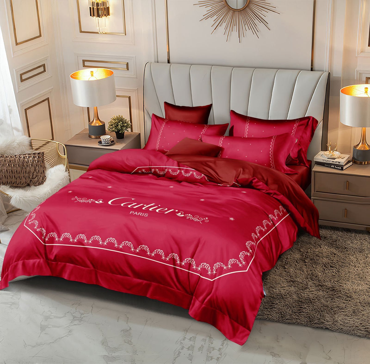 Cartier Bed Sheet Set