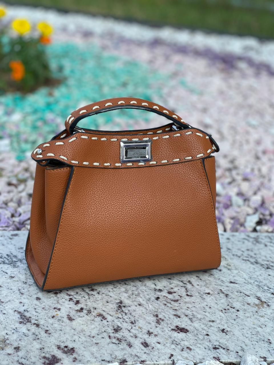 Fendi Peekaboo Leather Bag - Meya Luxury Brand