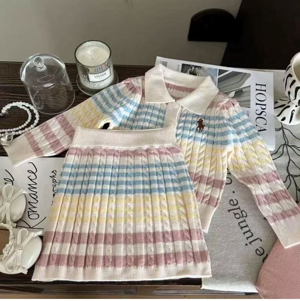 Polo Girls Dress - Meya Luxury Brand