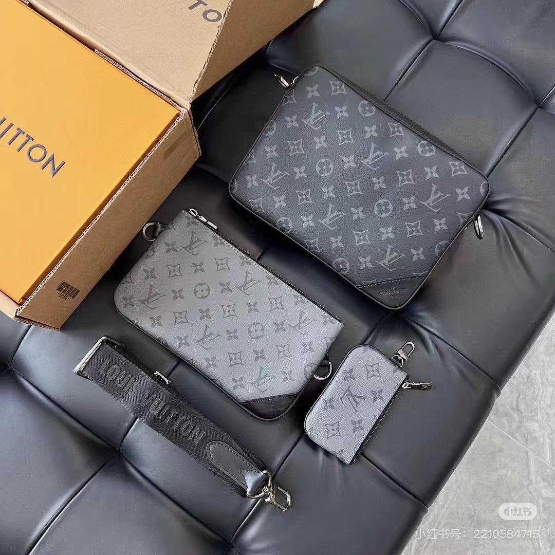Louis Vuitton Men's Bag – Gray
