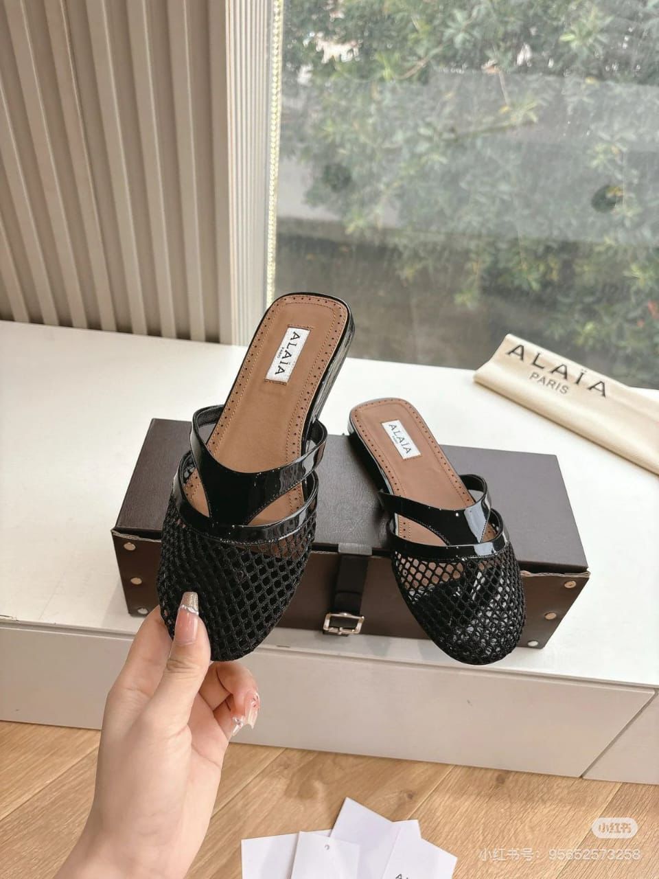 Alaia Women Slippers - Meya Luxury Brand