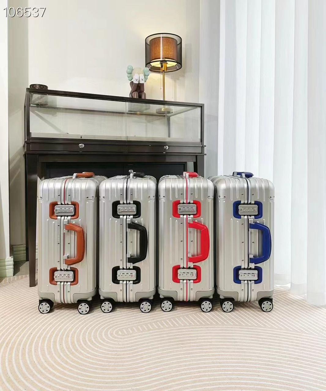 Rimova Silver Suitcase - Meya Luxury Brand