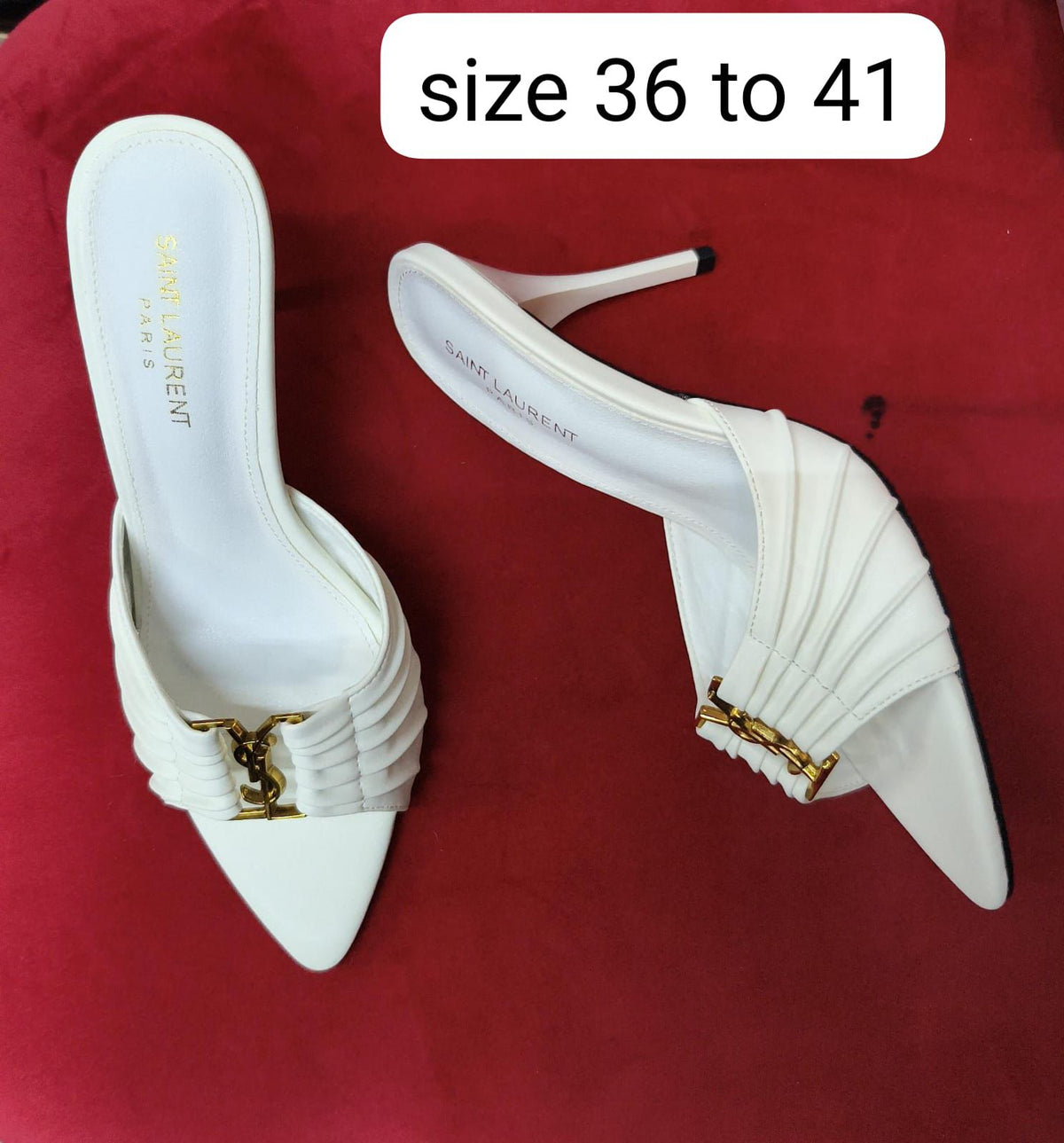 YSL Women's Heels - Meya Luxury Brand