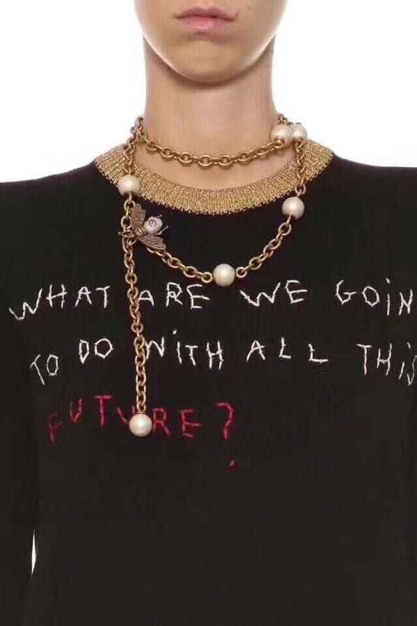 Gucci Belt & Necklace - Meya Luxury Brand