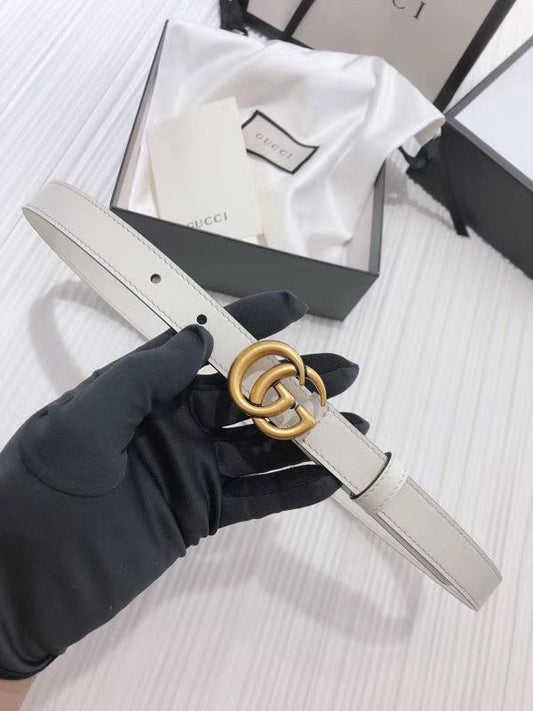 Gucci GG  Leather Belt - Meya Luxury Brand