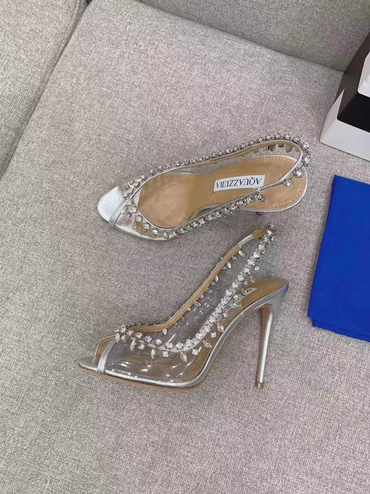 Designer Heel Sandals Luxury Shoes - Meya Luxury Brand