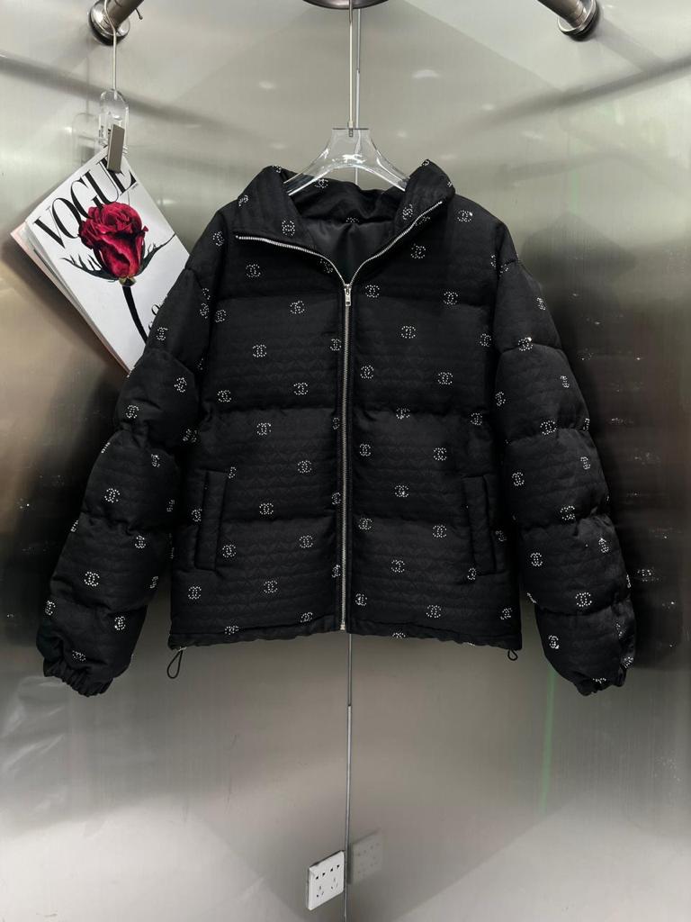 EMPORIO ARMANI   Down Jacket In Nero - Meya Luxury Brand