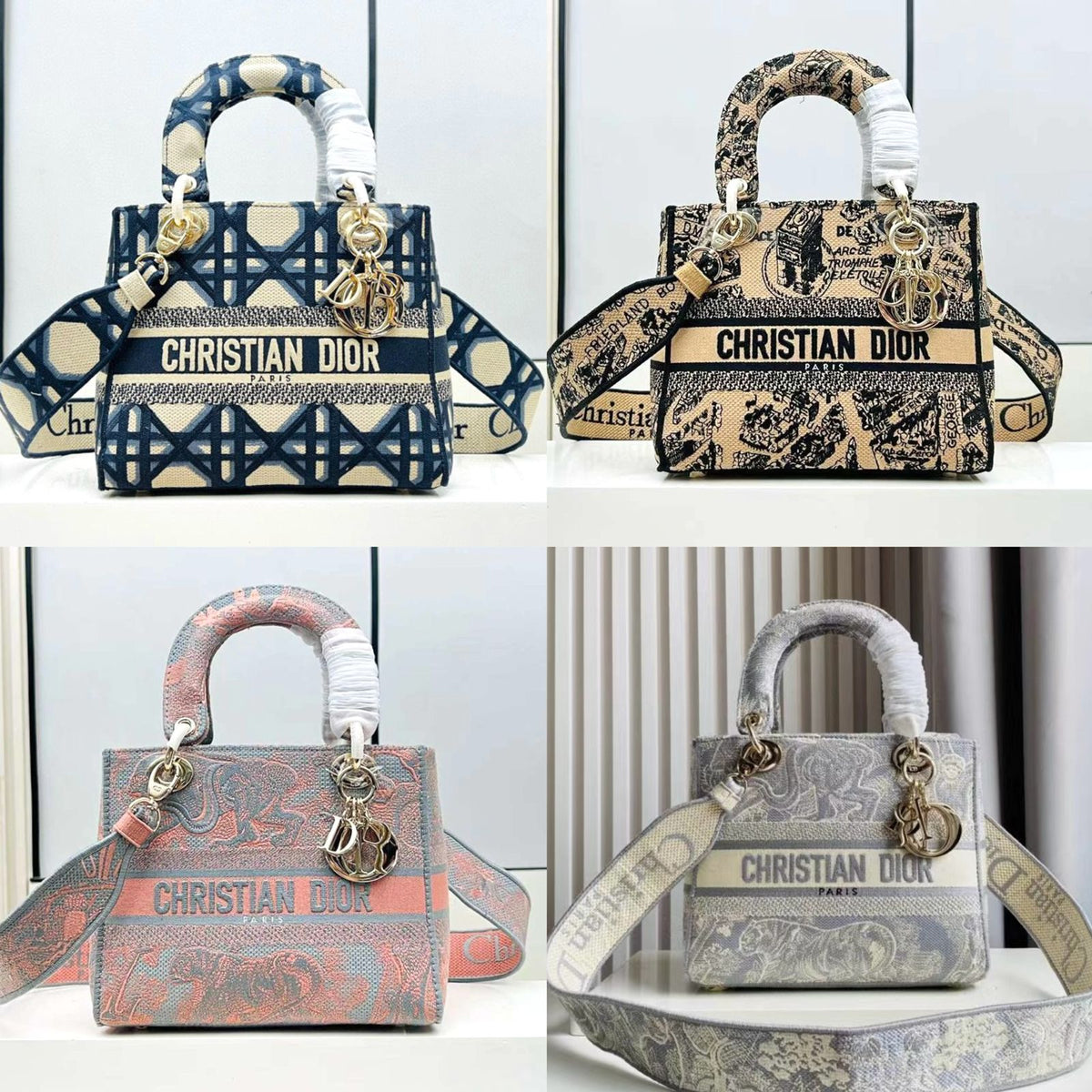 CHRISTIAN DIOR D-Lite Bag - Meya Luxury Brand