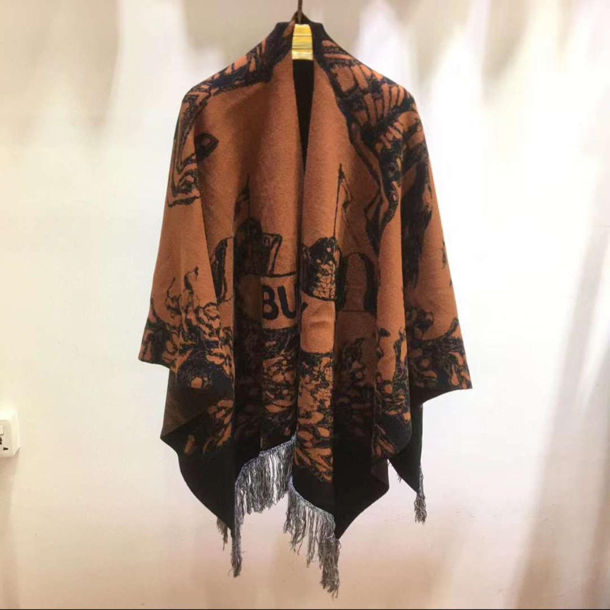 Women Fashion Cape Shawl - Meya Luxury Brand
