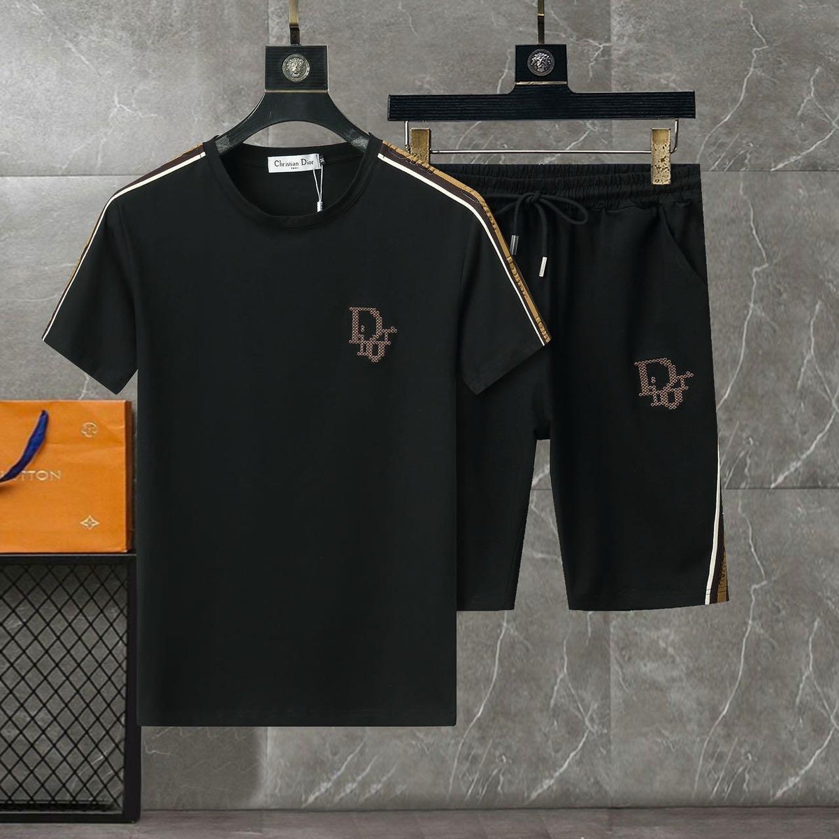 Christian Dior T-Shirt Shorts for Men - Meya Luxury Brand