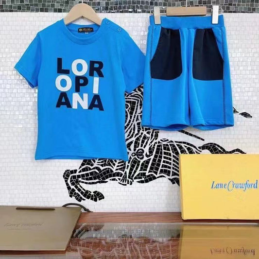 Clothing Set Boys T-shirt Shorts Sportswear - Meya Luxury Brand