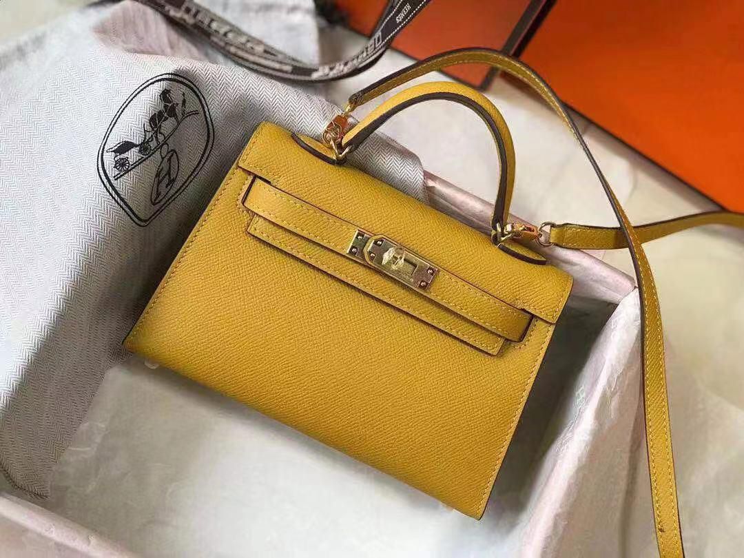 LEATHER MINI KELLY 20 II - Meya Luxury Brand