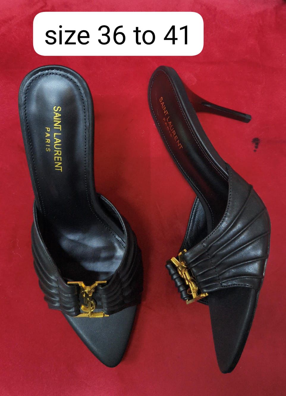 YSL Women's Heels - Meya Luxury Brand