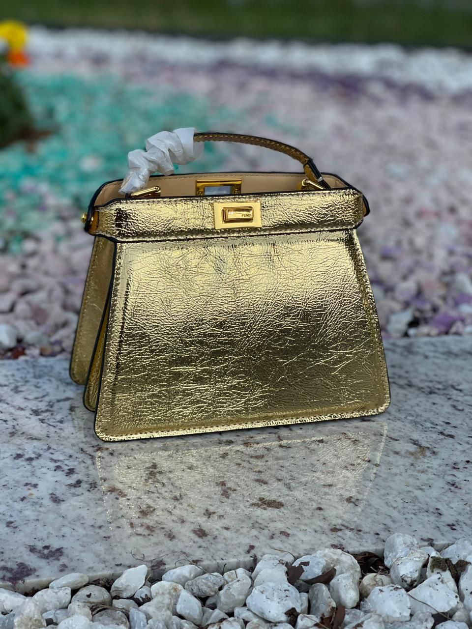 Fendi Peekaboo Leather Bag - Meya Luxury Brand