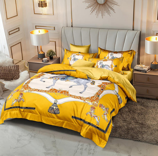 Hermes Bed Sheet Set