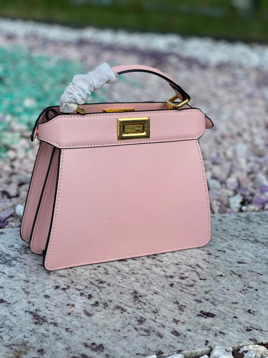 Fendi Peekaboo Leather Bag - Meya Luxury Brand