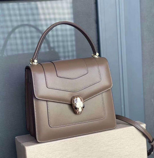 BULGARI Serpenti Forever Medium Top Handle Bag - Meya Luxury Brand