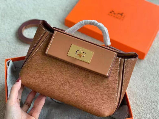Hermes Leather Bag - Meya Luxury Brand