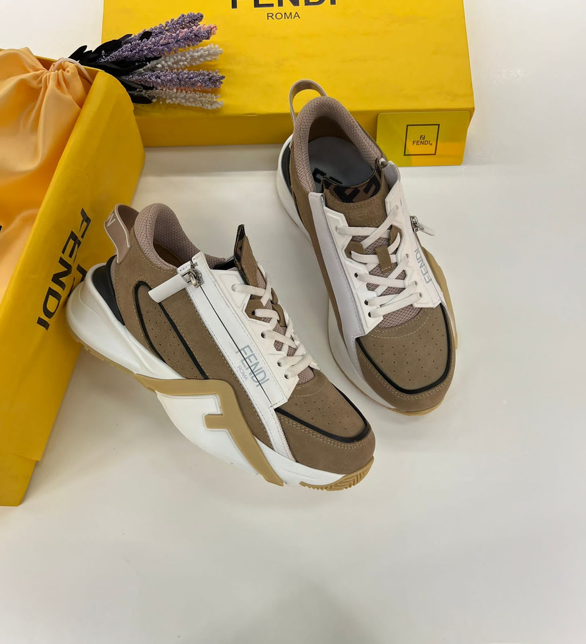 Fendi Flow low-top sneakers - Meya Luxury Brand
