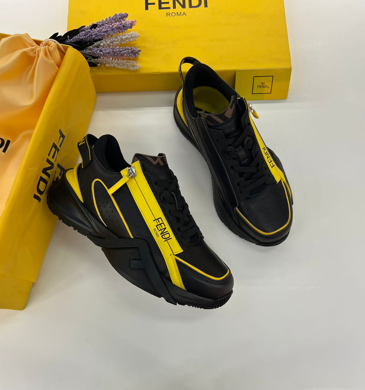 Fendi Flow low-top sneakers - Meya Luxury Brand