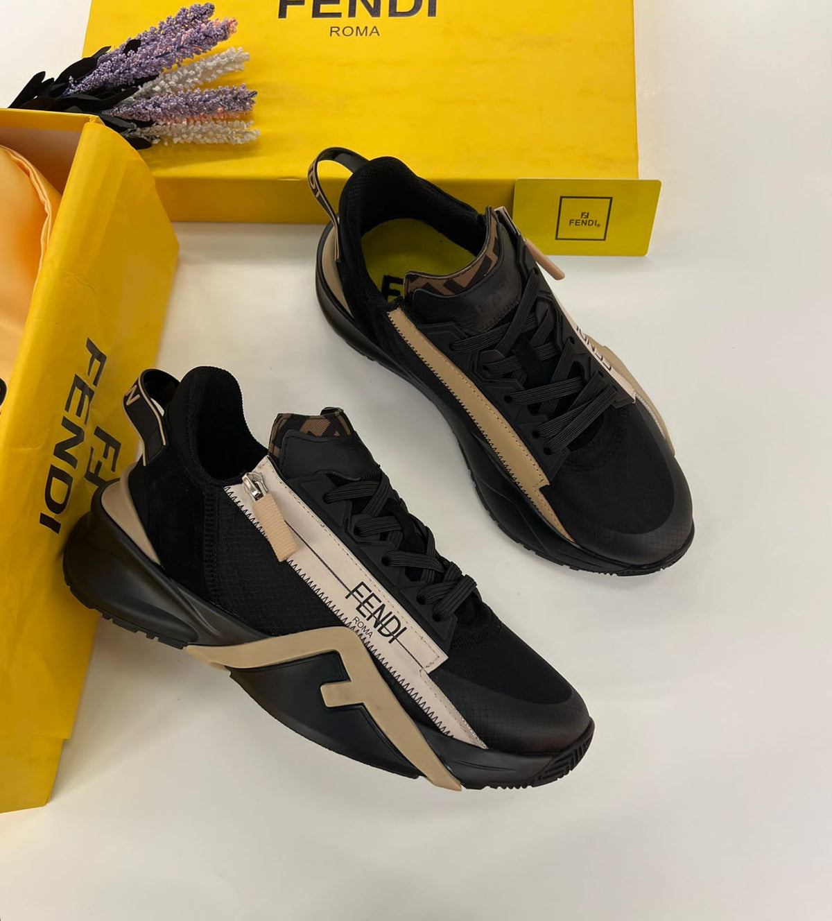 Fendi Flow low-top sneakers - Meya Luxury Brand