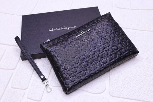 Ferragamo Men's Hand Purse - Meya Luxury Brand