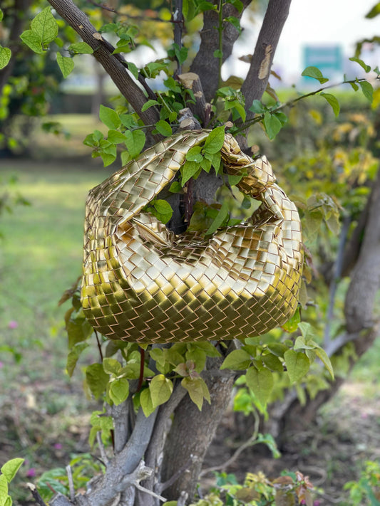 women braided hobo bag - Meya Luxury Brand