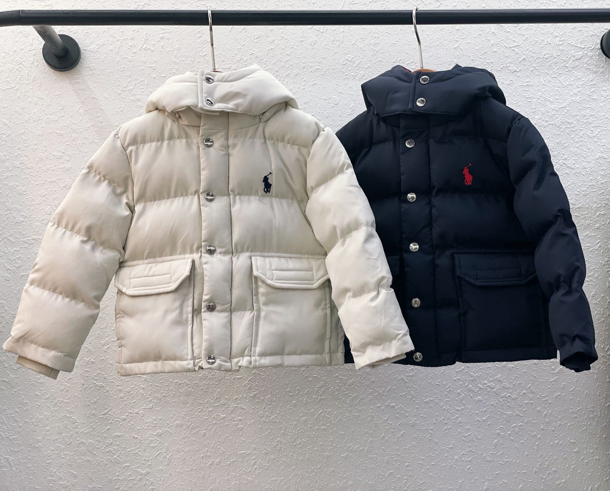 Polo Kids Puffer Jacket - Meya Luxury Brand