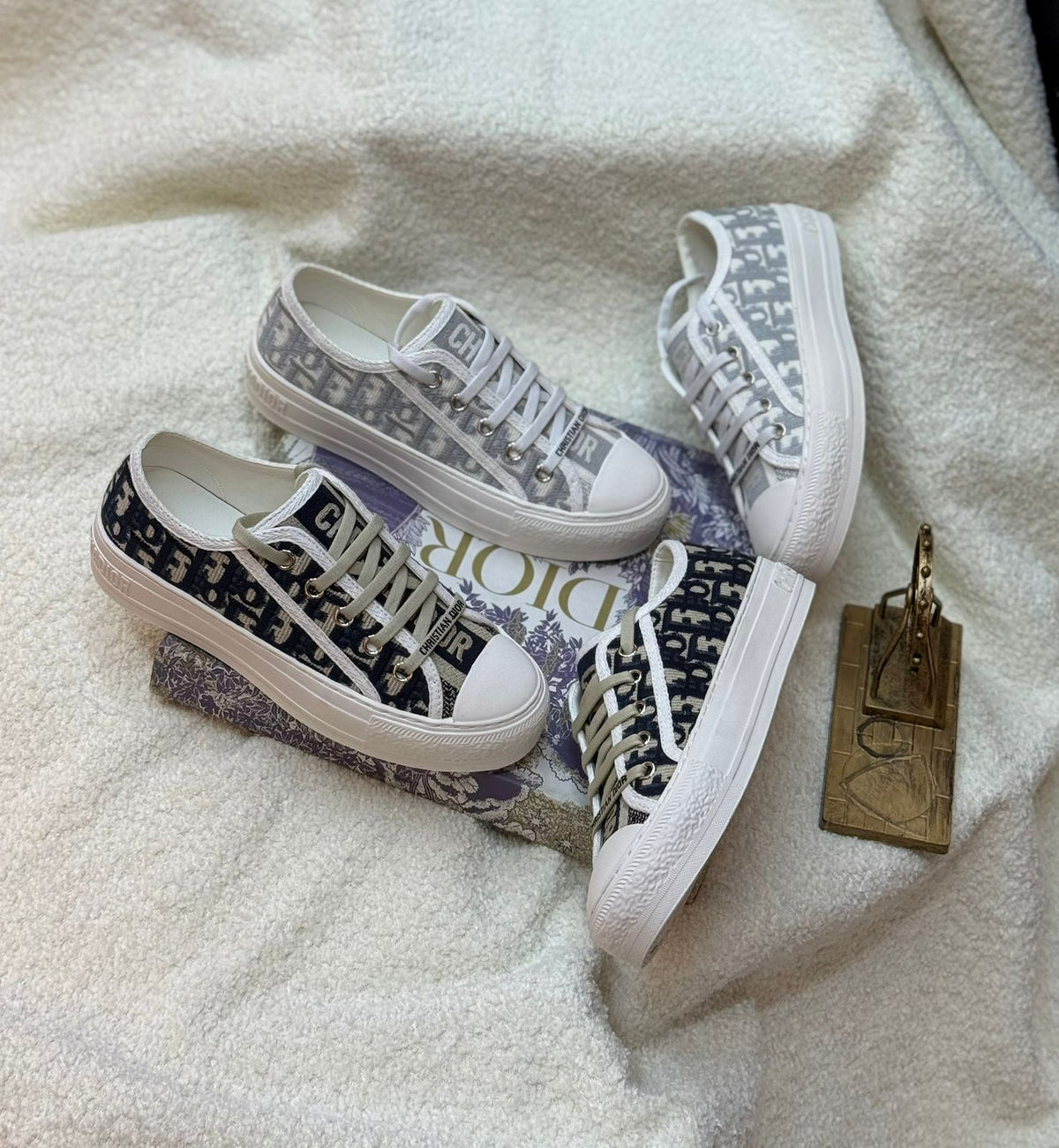 Dior Women's Low Top Sneakers - Meya Luxury Brand