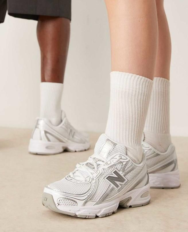 New Balance Shoes – White, Black, Blue, And Beige