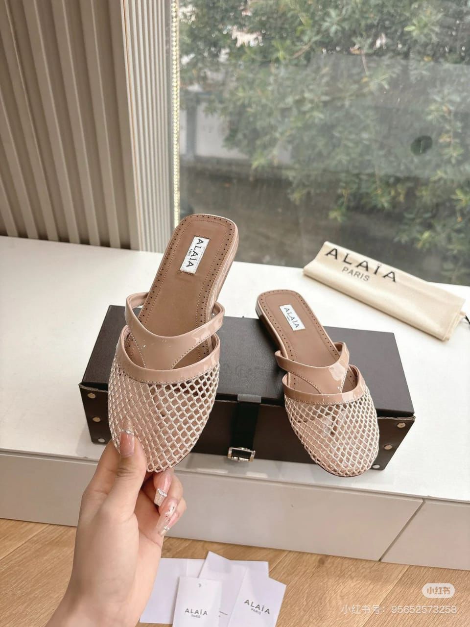 Alaia Women Slippers - Meya Luxury Brand