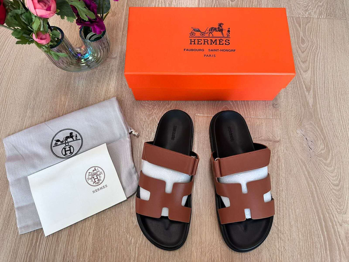 Hermes Men's Slippers - Meya Luxury Brand