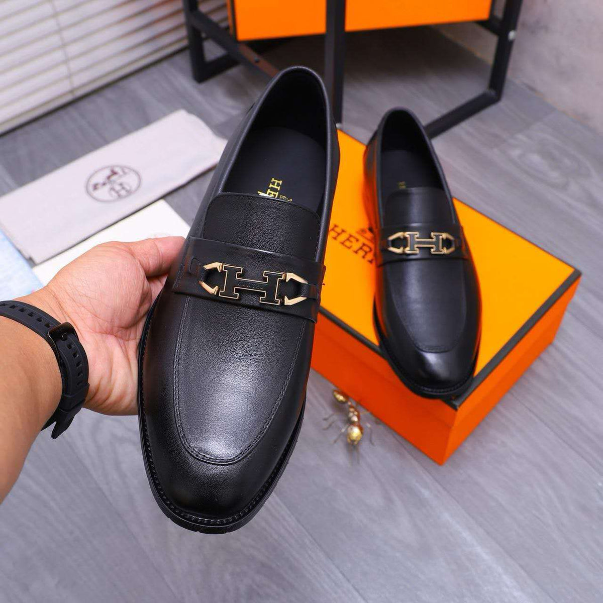 Hermes Men's Shoes - Meya Luxury Brand