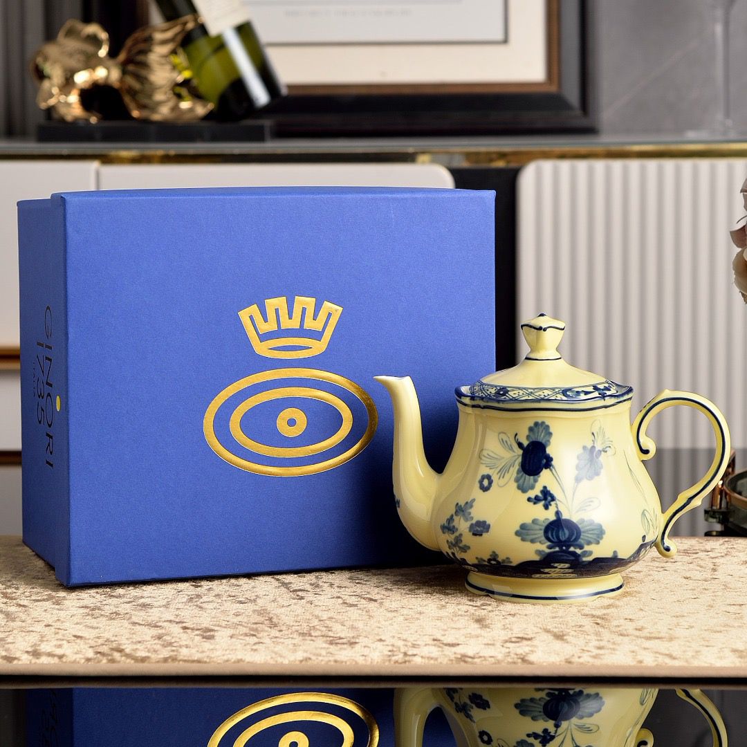 Ginori Tea Pot - Meya Luxury Brand