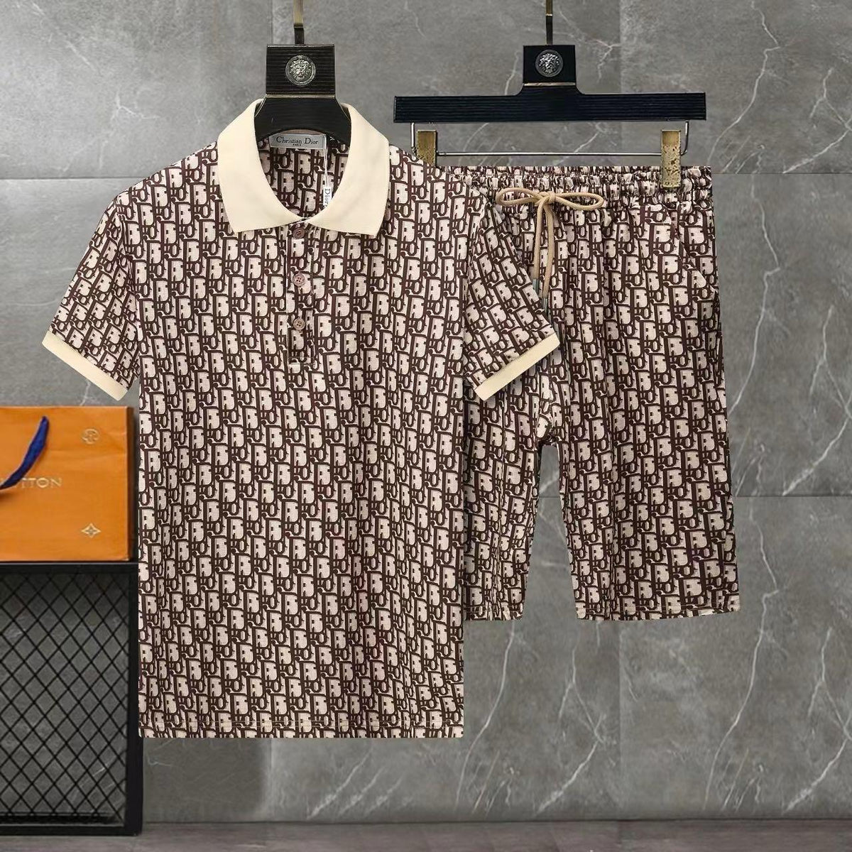 Christian Dior T-Shirt Shorts for Men - Meya Luxury Brand