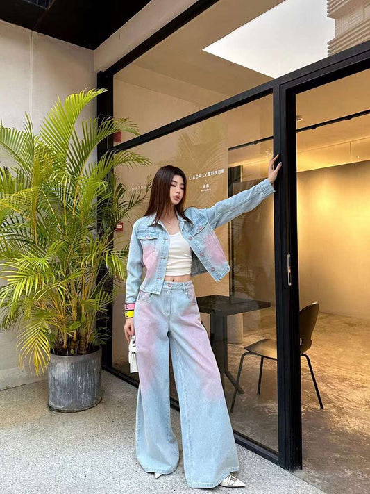 CHANEL Colored Jeans Set - Meya Luxury Brand