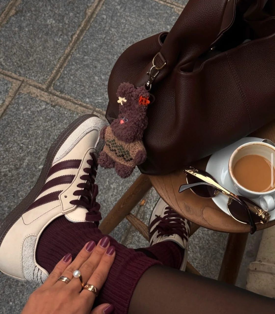 Adidas Samba sneakers styled with a casual outfit