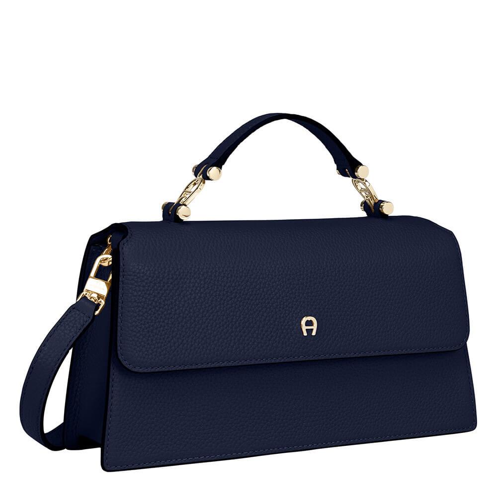 Navy blue Aigner women’s handbag
