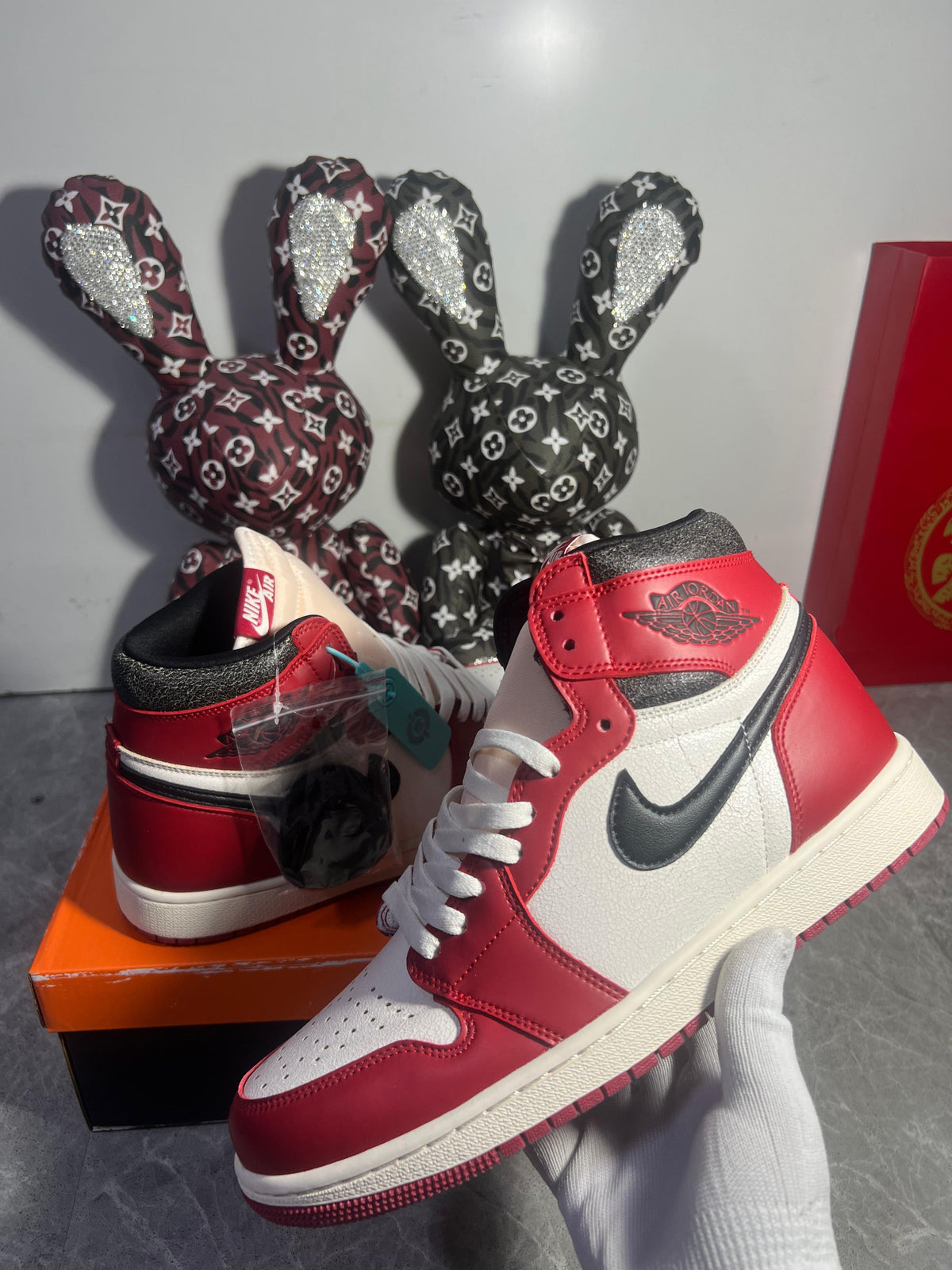 Air Jordan 1 Chicago Lost and Found sneakers in UAE