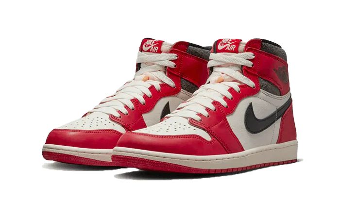 Pair of Air Jordan 1 High OG Chicago sneakers