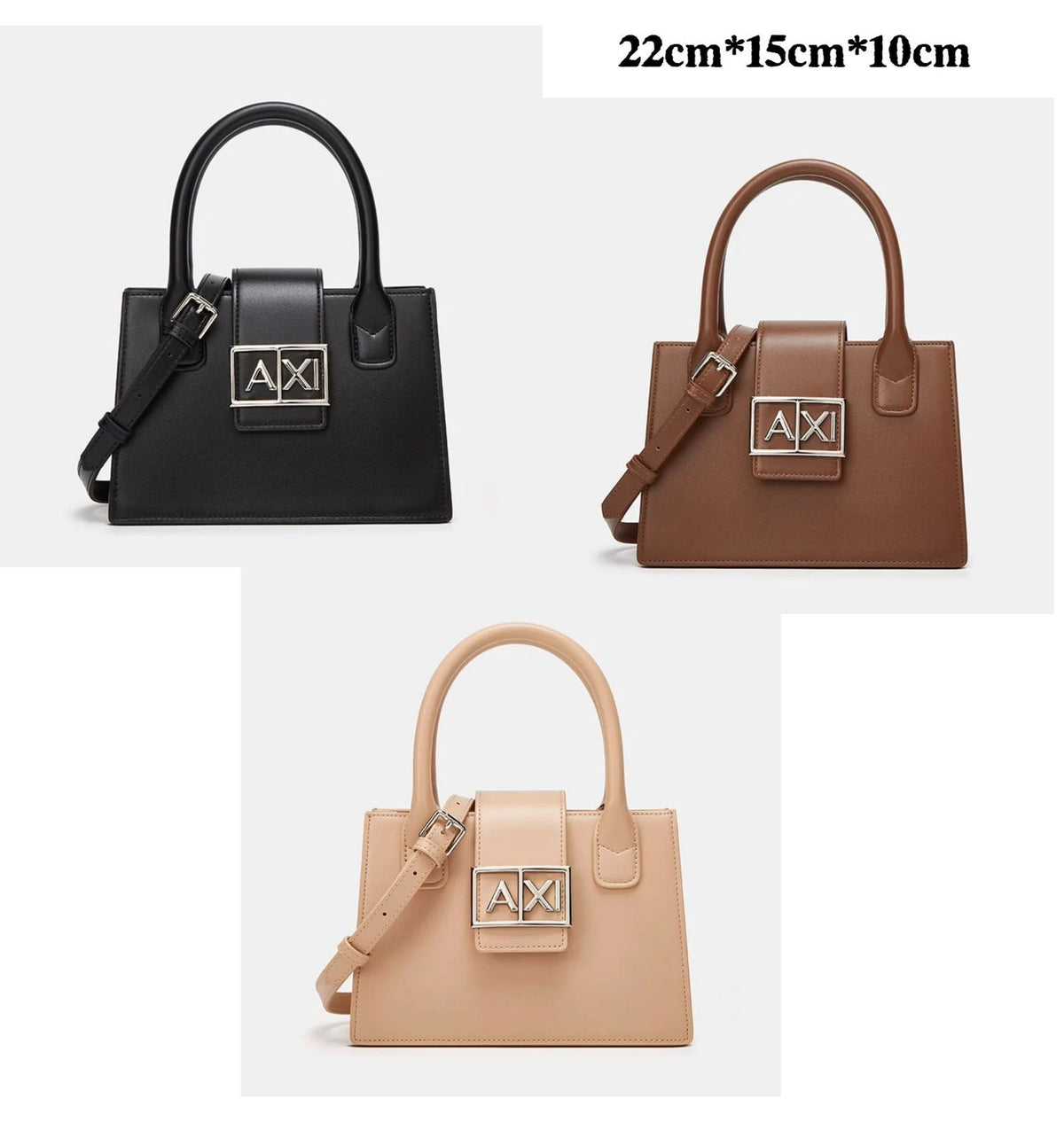 Armani Exchange mini tote bag available in multiple colors