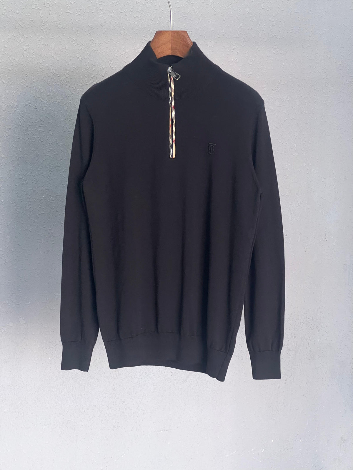 Mens Half Zip Jumper - Meya Luxury Brand
