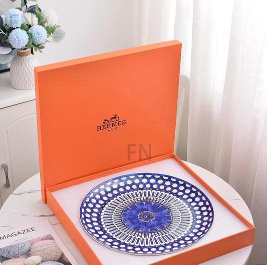 Hermes Large Round Tray - Meya Luxury Brand