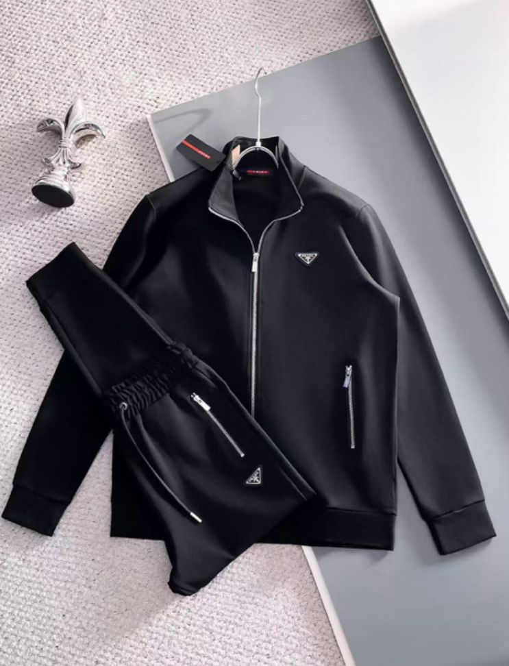 Prada Men's Track Jackets - Meya Luxury Brand image 1