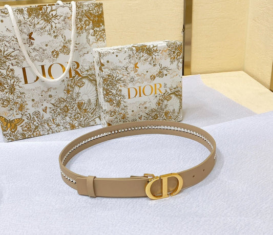 Women DIOR Montaigne Reversible Belt - Meya Luxury Brand