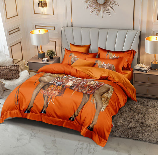 Hermes Bed Sheet Set