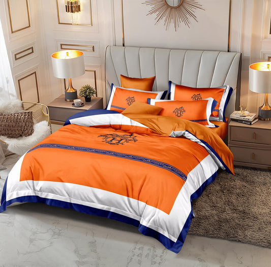 Hermes Bed Sheet Set